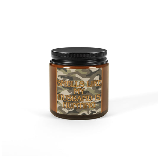 Whitetail Widows Scented Soy Candle (Amber Jar)